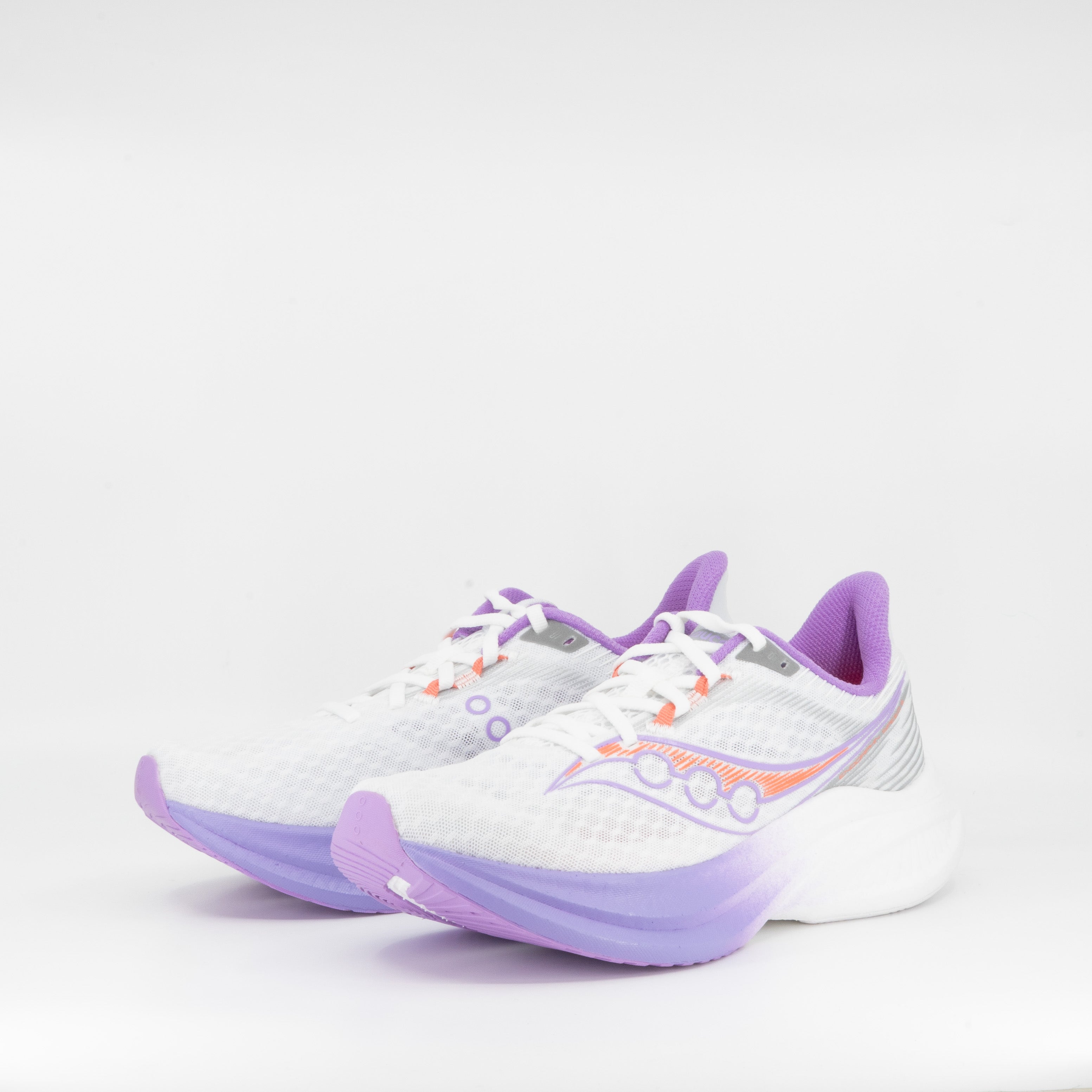 Saucony Endorphin Speed 5 (B Standard) Womens White/Crocus - Frontrunner Colombo